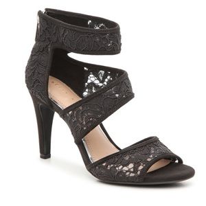 Kelly & Katie Amara Sandal Black Lace